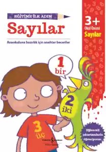 Cover of Eğitime İlk Adım Sayılar 3+