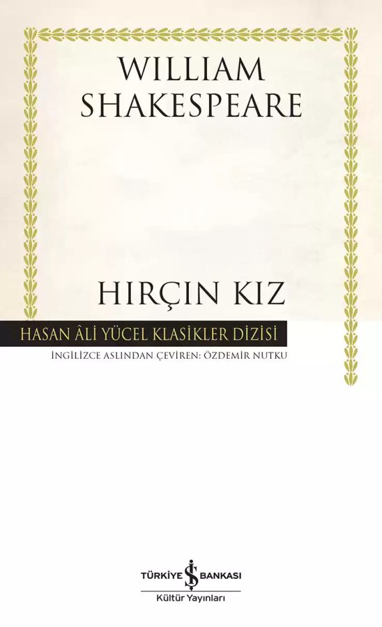 Cover of Hırçın Kız – Ciltli