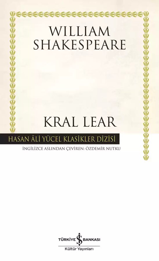 Cover of Kral Lear – Ciltli
