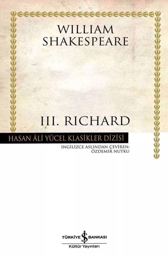 Cover of III. Richard – Ciltli
