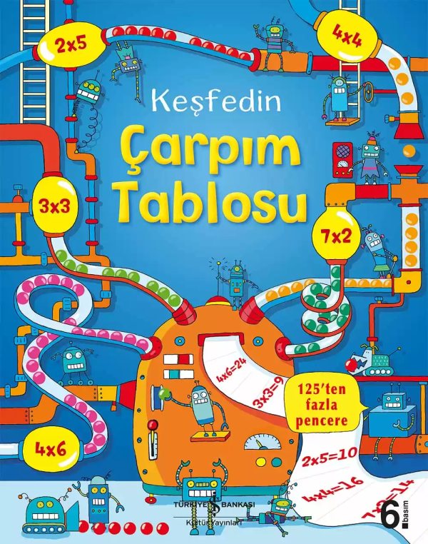 Cover of Keşfedin Çarpım Tablosu – Harika Bilim Serisi