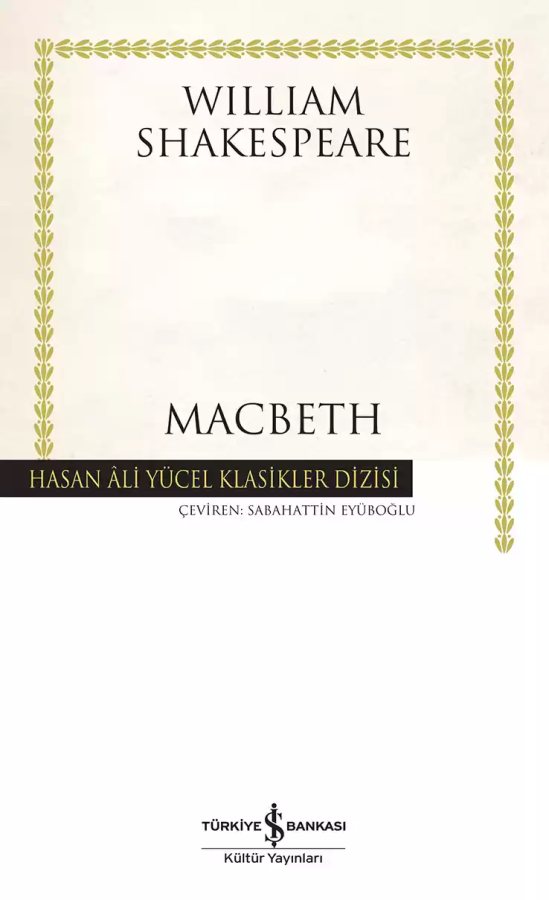 Cover of Macbeth – Ciltli