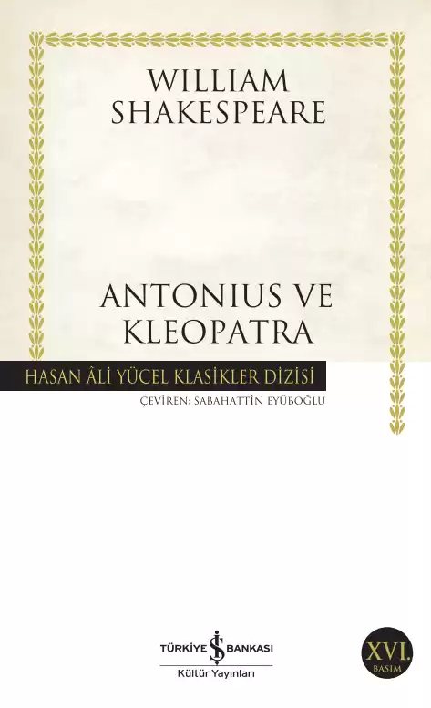Cover of Antonius ve Kleopatra