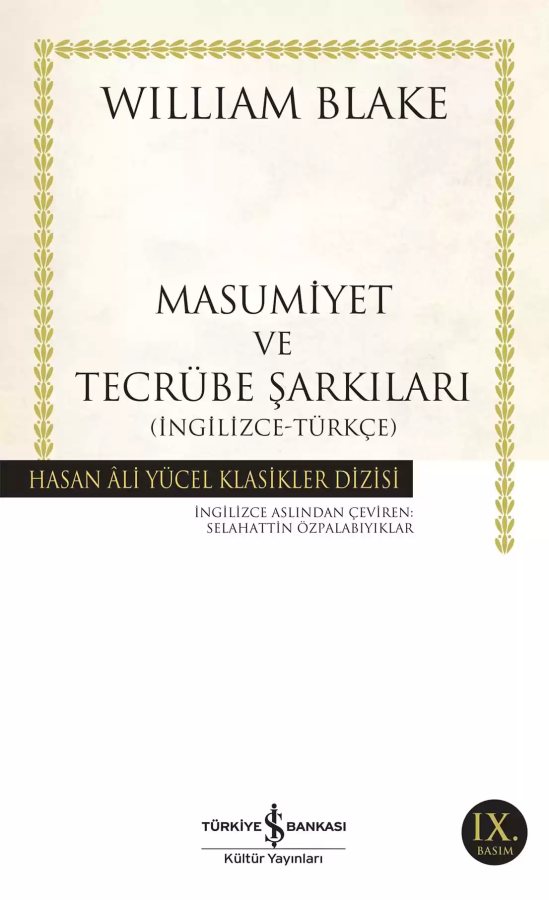 Cover of Masumiyet ve Tecrübe Şarkıları (İngilizce-Türkçe)