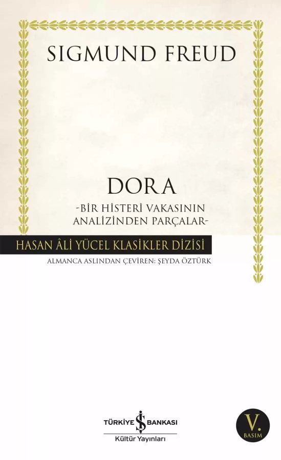 Cover of Dora – Bir Histeri Vakasının Analizinden Parçalar
