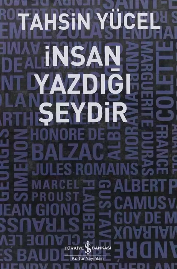 Cover of İnsan Yazdığı Şeydir