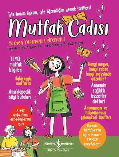 Cover of Mutfak Cadısı Yemek Yapmayı Öğreniyor