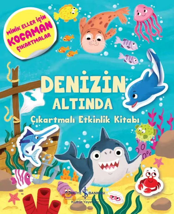 Cover of Denizin Altında Çıkartmalı Etkinlik Kitabı