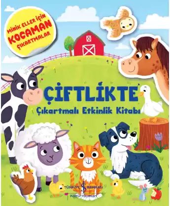 Cover of Çiftlikte Çıkartmalı Etkinlik Kitabı
