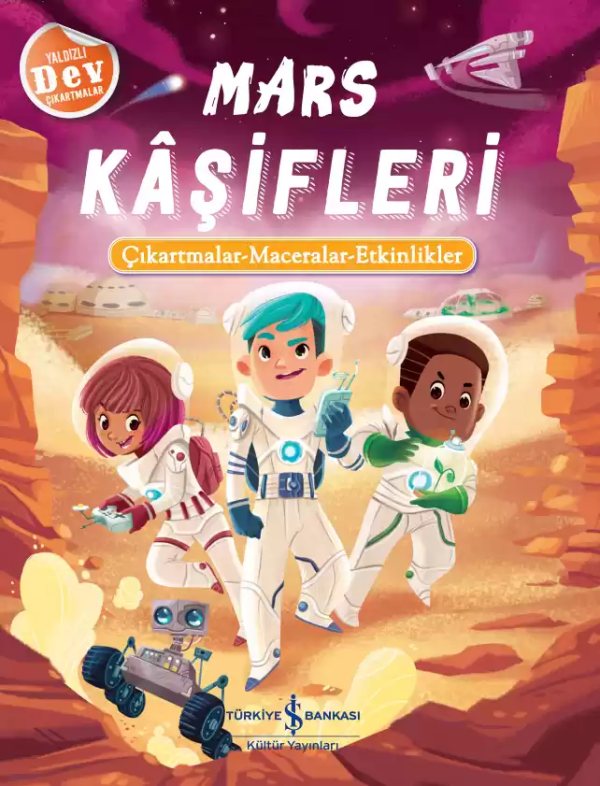 Cover of Mars Kâşifleri Çıkartmalar – Maceralar – Etkinlikler