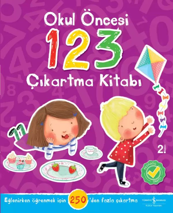 Cover of Okul Öncesi 123 Çıkartma Kitabı
