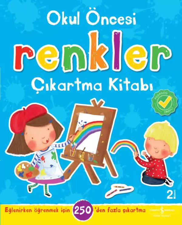 Cover of Okul Öncesi Renkler Çıkartma Kitabı