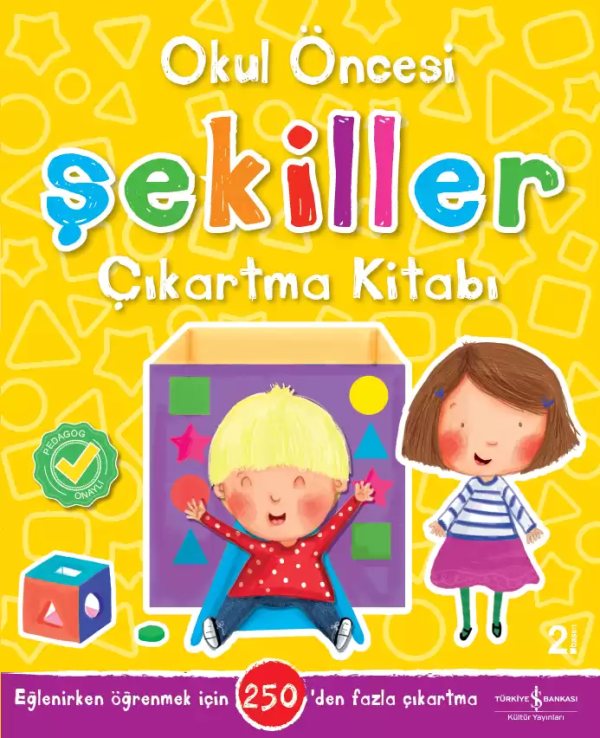 Cover of Okul Öncesi Şekiller Çıkartma Kitabı