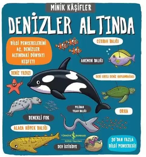 Cover of Minik Kâşifler Denizler Altında