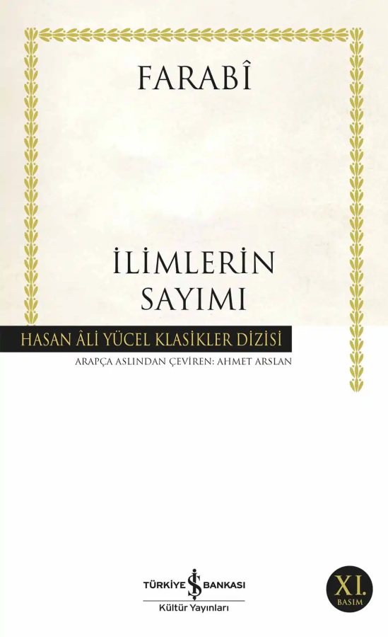 Cover of İlimlerin Sayımı