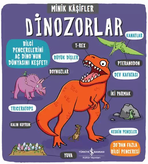 Cover of Minik Kâşifler Dinozorlar